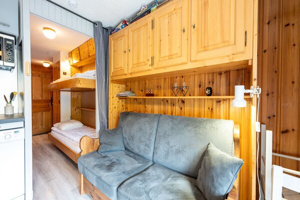 Foto van Gezellige ontsnapping in het hart van Morillon - Vakantiehuis in Morillon - LivingRoom