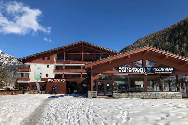 Foto van Duplex in Vallorcine bij Mont Blanc - Vakantiehuis in Vallorcine - ExteriorWinter