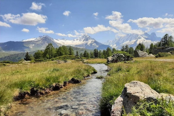 Foto van Duplex in Vallorcine bij Mont Blanc - Vakantiehuis in Vallorcine - AreaSummer5KM
