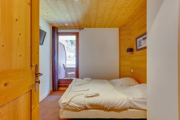 Foto van Appartement in Vallorcine bij Mont Blanc - Vakantiehuis in Vallorcine - BedRoom