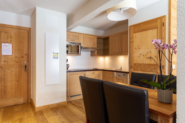 Foto van Appartement in Vallorcine bij Mont Blanc - Vakantiehuis in Vallorcine - Kitchen
