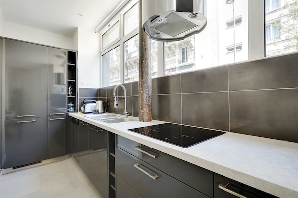 Foto van Authentieke Loft - 2BR/8P - Oberkampf - Vakantiehuis in Paris - 