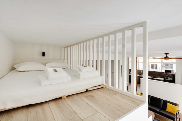 Foto van Authentieke Loft - 2BR/8P - Oberkampf - Vakantiehuis in Paris - 