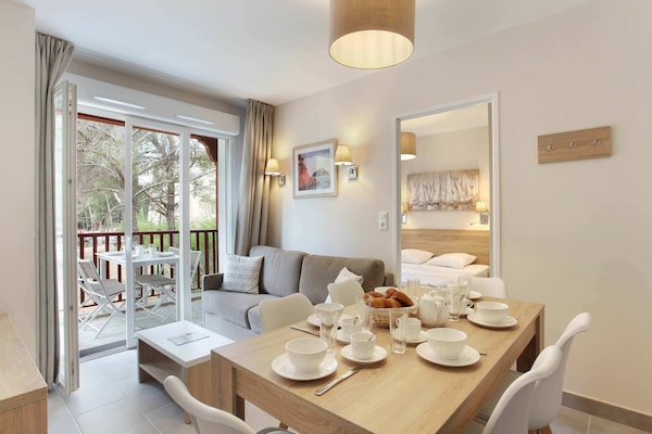 Foto van Appartement in Cavalaire bij zandstrand - Vakantiehuis in Cavalaire sur Mer - LivingRoom