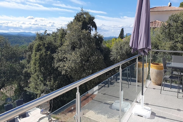 Foto van Villa in Lorgues met privézwembad - Vakantiehuis in Lorgues - TerraceBalcony