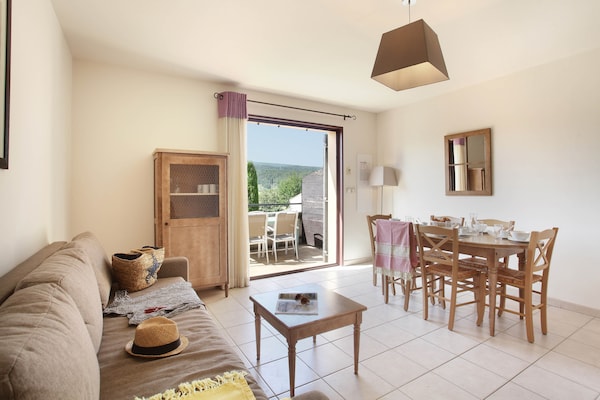 Foto van Appartement in Bonnieux bij Lavendelvelden - Vakantiehuis in BONNIEUX - LivingRoom