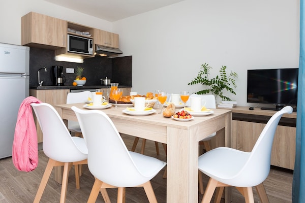 Foto van Gezellig appartement in Bois de la Chaise - Vakantiehuis in Noirmoutier en l'Ile - Kitchen