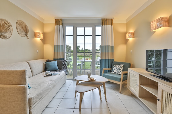 Foto van Bourgenay Flat nabij de kusthellingen - Vakantiehuis in Talmont Saint Hilaire - LivingRoom
