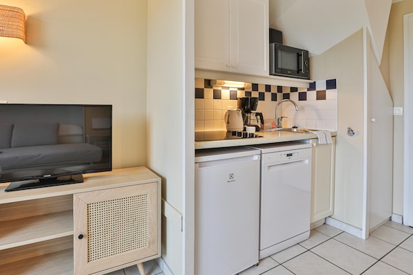 Foto van Bourgenay Flat nabij de kusthellingen - Vakantiehuis in Talmont Saint Hilaire - Kitchen