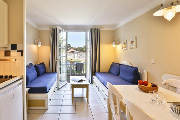 Foto van Bourgenay Flat nabij de kusthellingen - Vakantiehuis in Talmont Saint Hilaire - DiningRoom