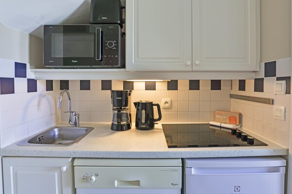 Foto van Bourgenay Flat nabij de kusthellingen - Vakantiehuis in Talmont Saint Hilaire - Kitchen