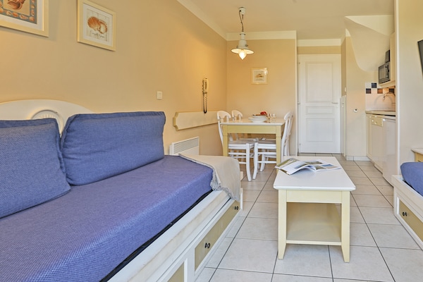 Foto van Bourgenay Flat nabij de kusthellingen - Vakantiehuis in Talmont Saint Hilaire - LivingRoom