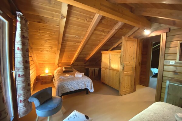 Foto van Chalet in La Bresse met Bergzicht - Vakantiehuis in La Bresse - BedRoom