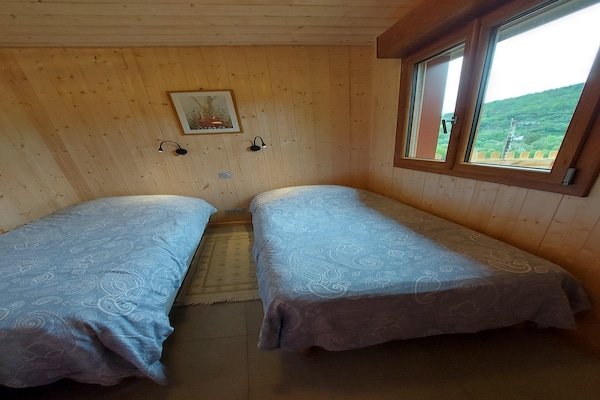 Foto van Chalet in St. Maurice bij Ballon d'Alsace - Vakantiehuis in Saint-Maurice-sur-Moselle - BedRoom