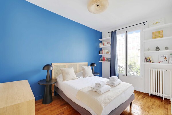 Foto van Huis met tuin - 4BR-7P- Asnières-sur-Seine - Vakantiehuis in Asnières-sur-Seine - BedRoom