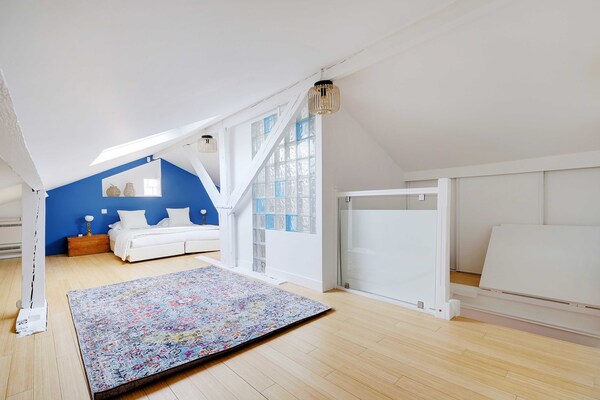 Foto van Huis met tuin - 4BR-7P- Asnières-sur-Seine - Vakantiehuis in Asnières-sur-Seine - BedRoom