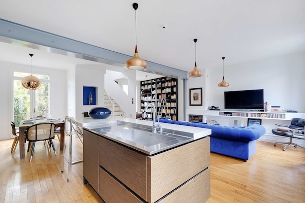 Foto van Huis met tuin - 4BR-7P- Asnières-sur-Seine - Vakantiehuis in Asnières-sur-Seine - Kitchen