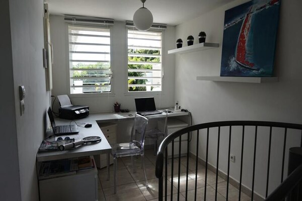 Foto van Reizigersboomvilla - Vakantiehuis in Saint François - 