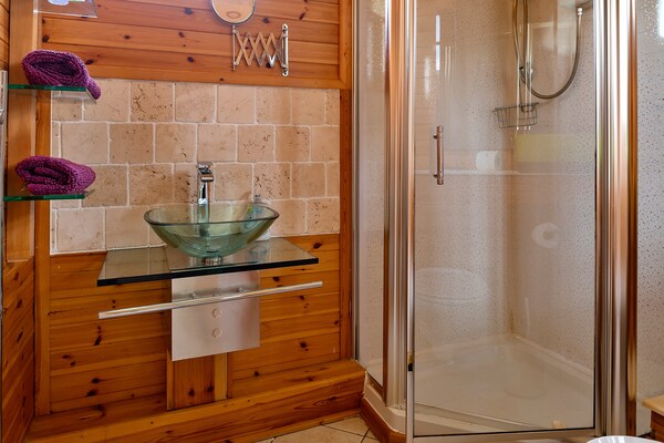 Foto van Cottage bij Mawddach Trail met prachtig uitzicht - Vakantiehuis in Dolgellau - BathRoom