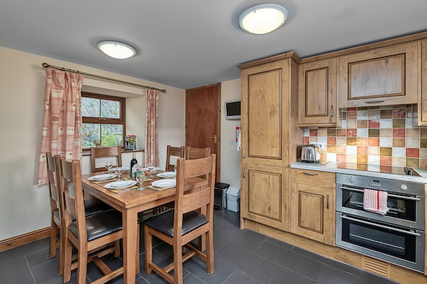 Foto van Cottage bij Cardigan Bay met bubbelbad - Vakantiehuis in Talybont - DiningRoom