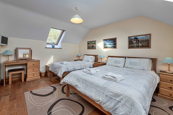 Foto van Cottage bij Cardigan Bay met bubbelbad - Vakantiehuis in Talybont - BedRoom