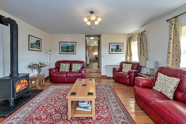 Foto van Cottage bij Cardigan Bay met bubbelbad - Vakantiehuis in Talybont - LivingRoom
