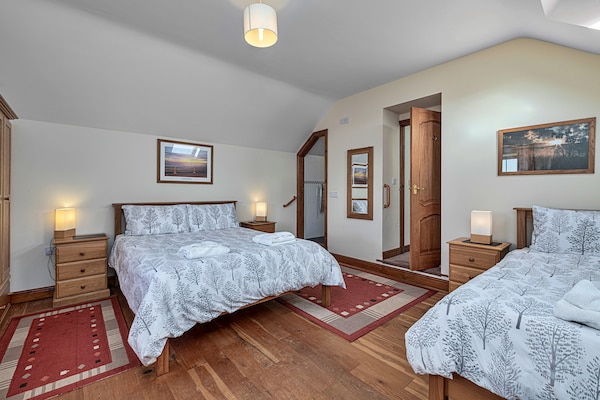 Foto van Cottage bij Cardigan Bay met bubbelbad - Vakantiehuis in Talybont - BedRoom