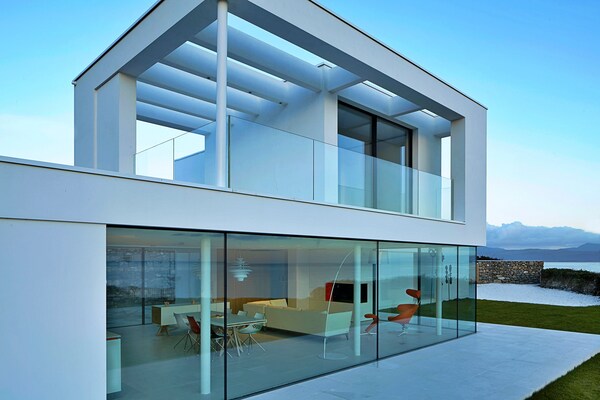 Foto van Klifwoning in Criccieth met Uitzicht op Zee - Vakantiehuis in Criccieth - Outdoor