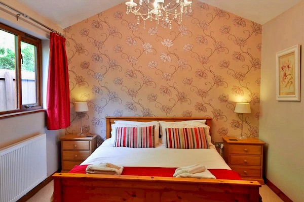 Foto van Bungalow in Bovey Tracey met Bubbelbad - Vakantiehuis in Bovey Tracey - BedRoom