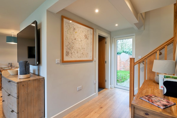 Foto van Cottage in Engelse Bos met Privétuin - Vakantiehuis in Dorsington - Landing