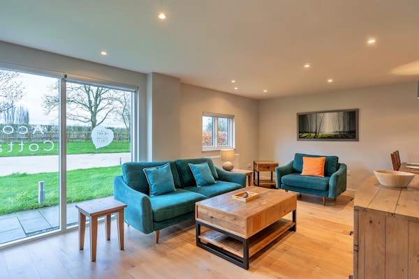 Foto van Cottage in Engelse Bos met Privétuin - Vakantiehuis in Dorsington - LivingRoom
