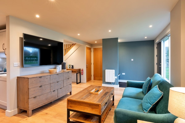 Foto van Cottage in Engelse Bos met Privétuin - Vakantiehuis in Dorsington - LivingRoom