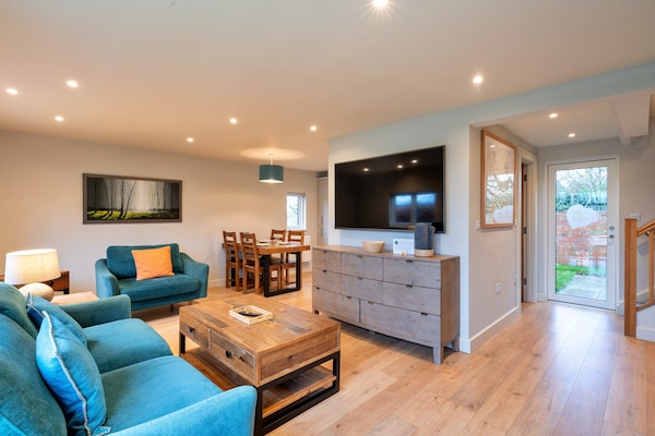 Foto van Cottage in Engelse Bos met Privétuin - Vakantiehuis in Dorsington - LivingRoom