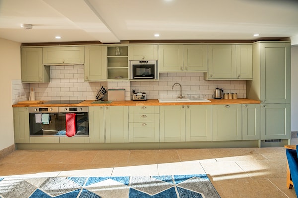 Foto van Schuur in Cotswolds met Hot Tub & Wandelpaden - Vakantiehuis in Little Rissington - Kitchen