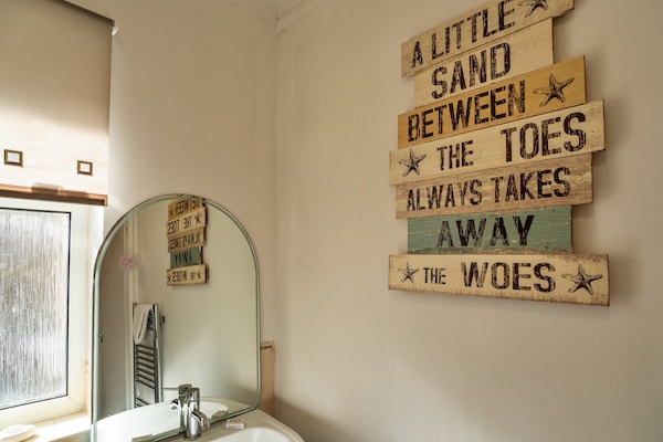 Foto van Appartement in St Ives bij Porthminster Strand - Vakantiehuis in St Ives - BathRoom