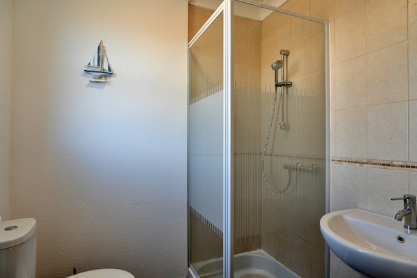 Foto van Appartement in St Ives bij Porthminster Strand - Vakantiehuis in St Ives - BathRoom