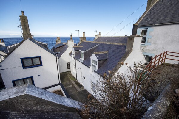 Foto van Cottage in Gardenstown bij Moray Firth Kust - Vakantiehuis in Gardenstown - Outdoor