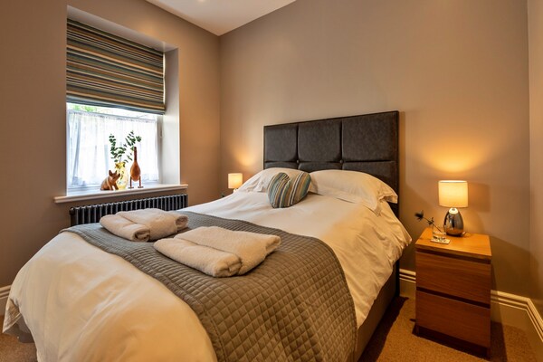 Foto van Appartement in het oude postkantoor van Buxton, Geen storting - BedRoom