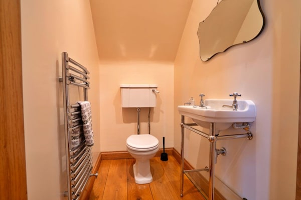 Foto van Basis in Derbyshire met uitzicht - Vakantiehuis in Ashover - BathRoom