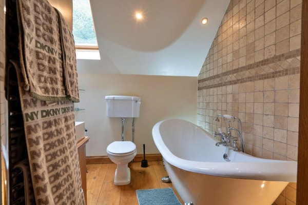 Foto van Basis in Derbyshire met uitzicht - Vakantiehuis in Ashover - BathRoom