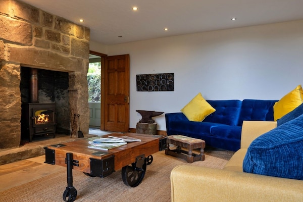 Foto van Basis in Derbyshire met uitzicht - Vakantiehuis in Ashover - LivingRoom
