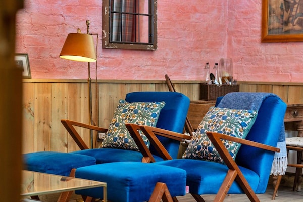 Foto van Boerderij op het nabij de rivier de Great Ouse - Vakantiehuis in Godmanchester - LivingRoom