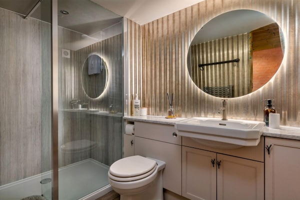 Foto van Boerderij op het nabij de rivier de Great Ouse - Vakantiehuis in Godmanchester - BathRoom