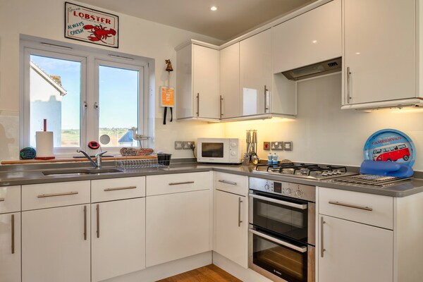 Foto van Bude Sea View Apartment voor 4 personen - Vakantiehuis in Bude - Kitchen