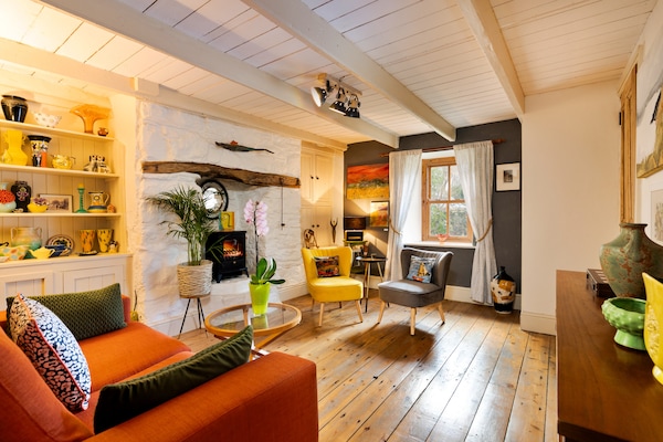 Foto van Artistiek Fishguard Cottage voor 4 personen - Vakantiehuis in Fishguard - LivingRoom