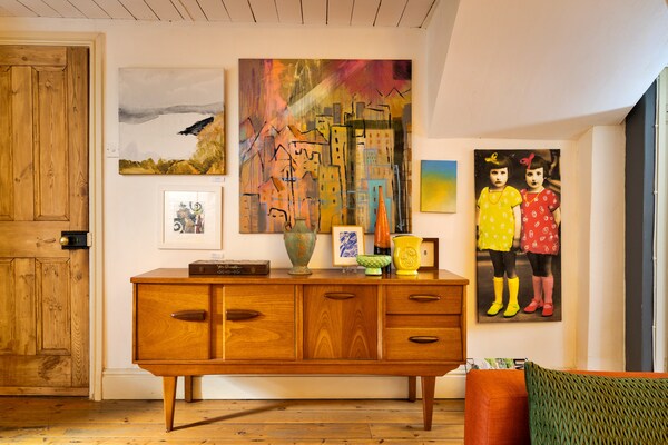 Foto van Artistiek Fishguard Cottage voor 4 personen - Vakantiehuis in Fishguard - LivingRoom