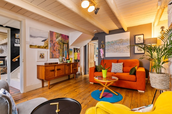 Foto van Artistiek Fishguard Cottage voor 4 personen - Vakantiehuis in Fishguard - LivingRoom