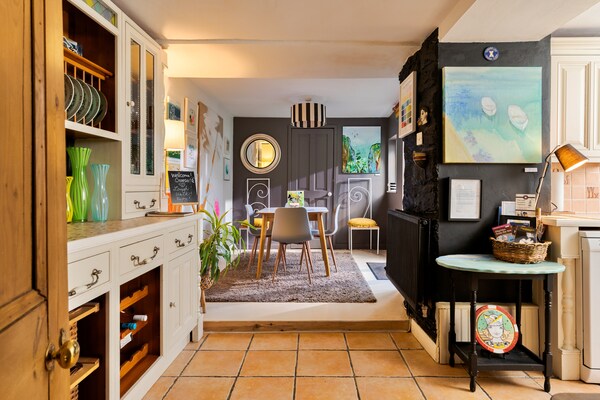 Foto van Artistiek Fishguard Cottage voor 4 personen - Vakantiehuis in Fishguard - DiningRoom