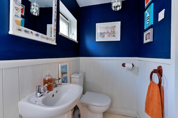 Foto van Artistiek Fishguard Cottage voor 4 personen - Vakantiehuis in Fishguard - BathRoom