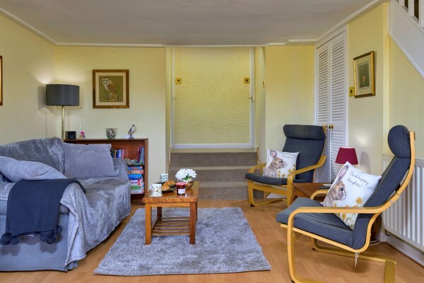 Foto van Bude Sea View Apartment voor 4 personen - Vakantiehuis in Talysarn - LivingRoom